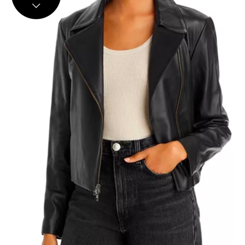 Vince genuine leather motto jacket buttery soft Xtra comfort
